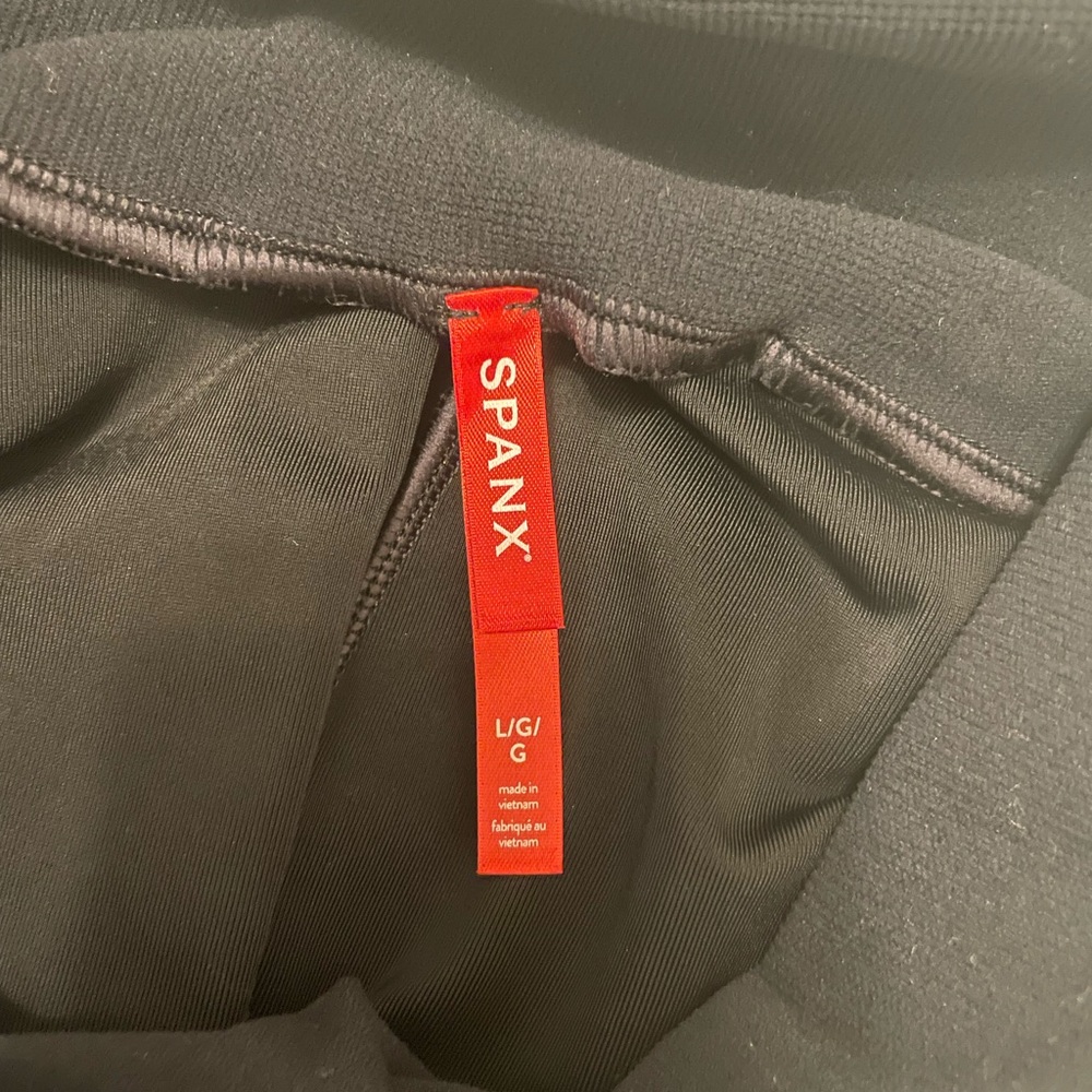 SPANX Faux Leather Leggings Maternity